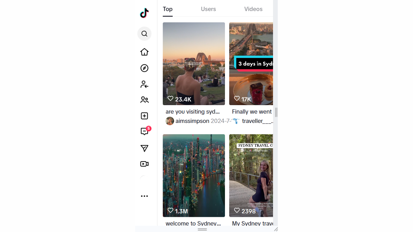 Step 2: See top posts, users, and videos for your location