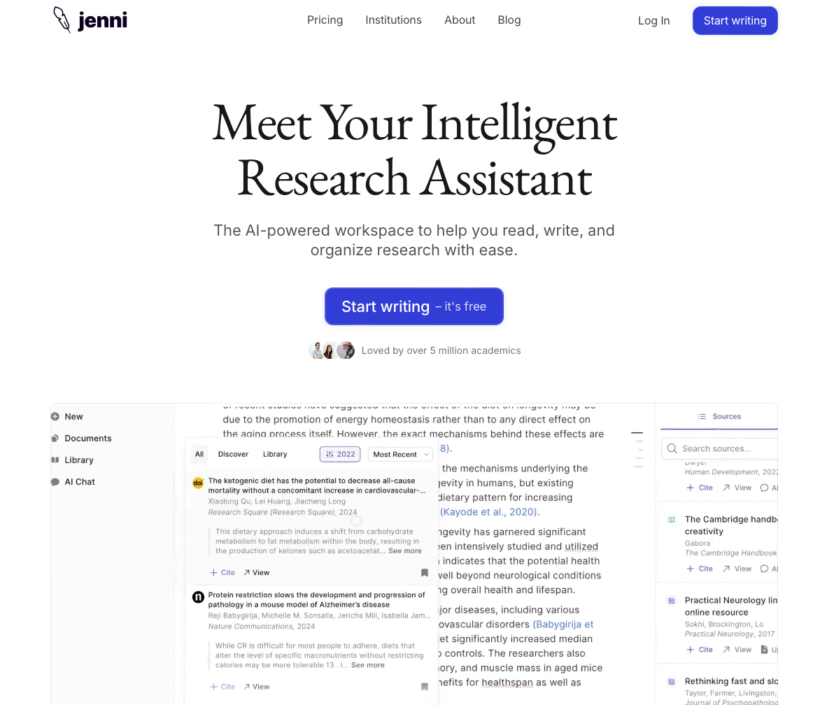 Jenni’s homepage