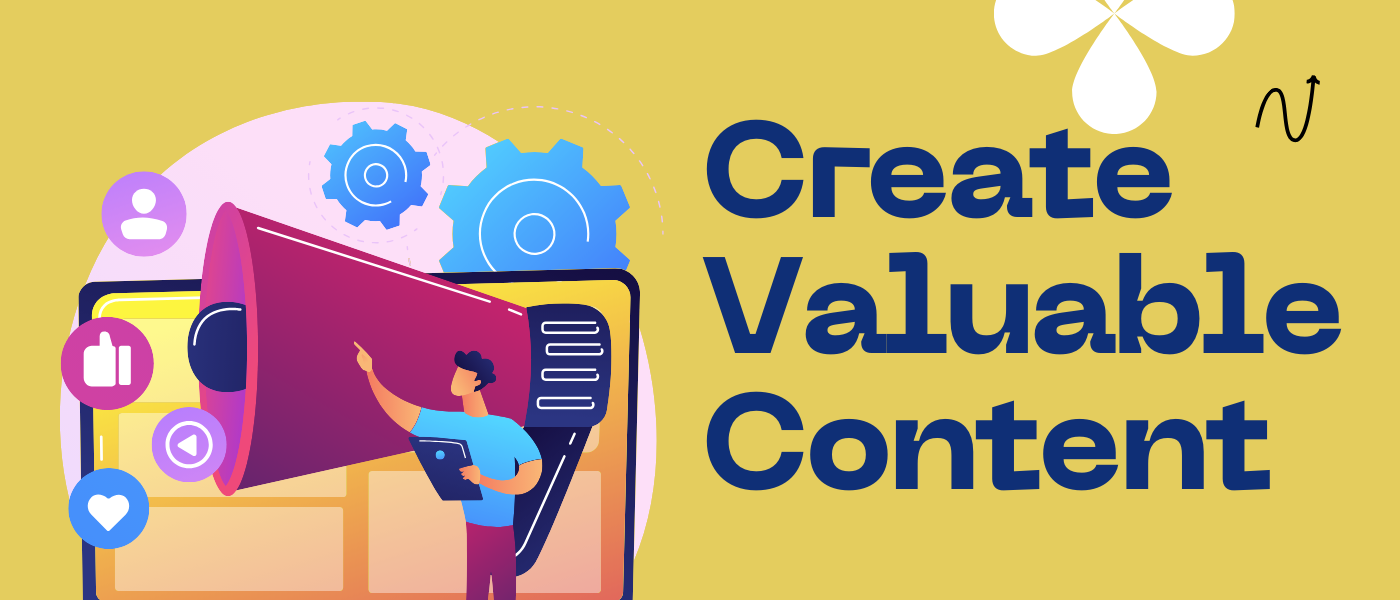 Create Valuable Content animation