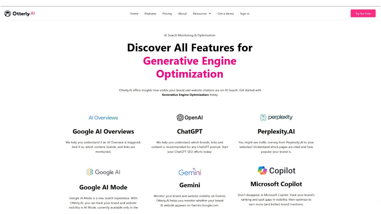Otterly AI GEO