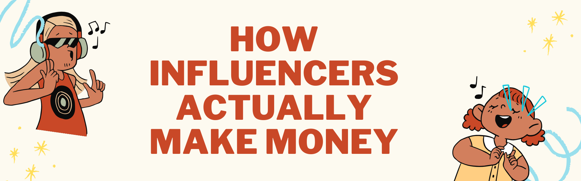 How influencers actually make money - animation