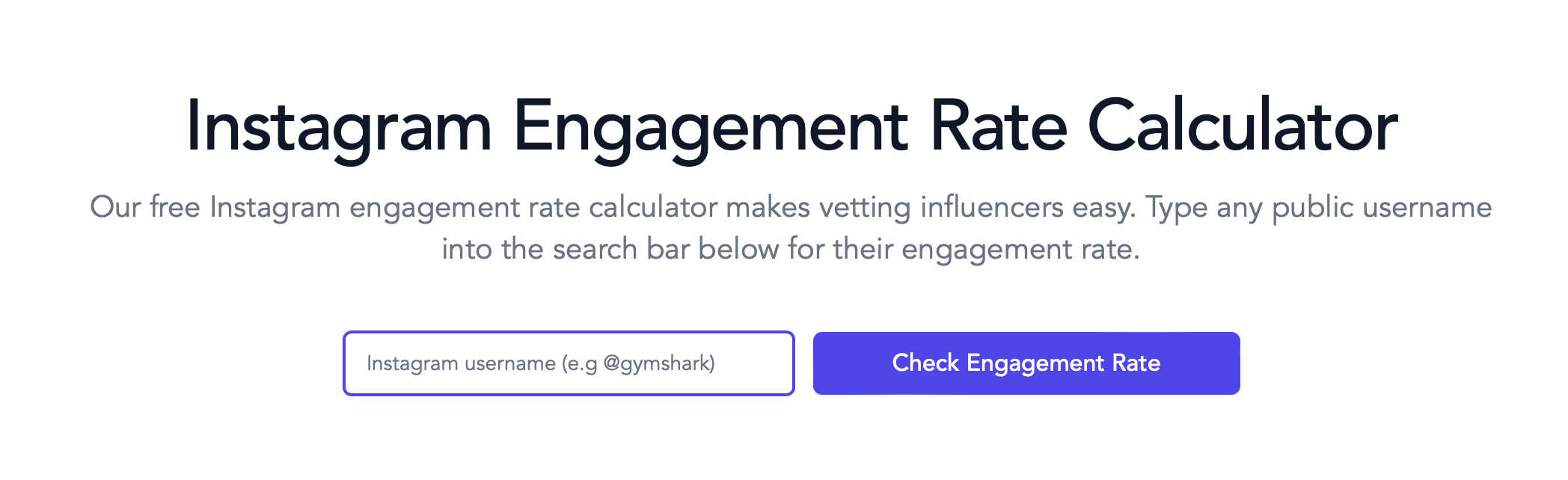 Social Cat Instagram engagement rate calculator