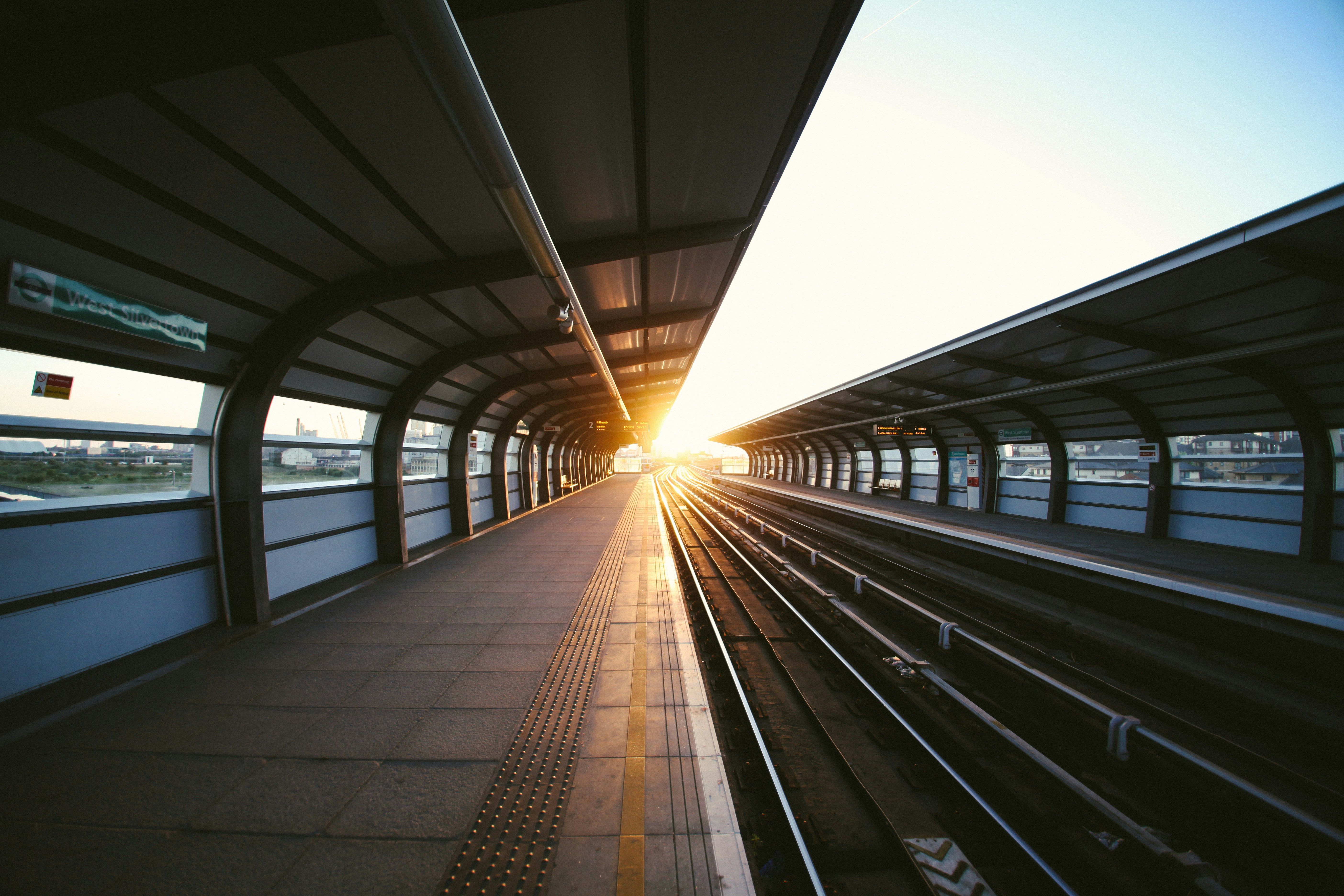 train platforms