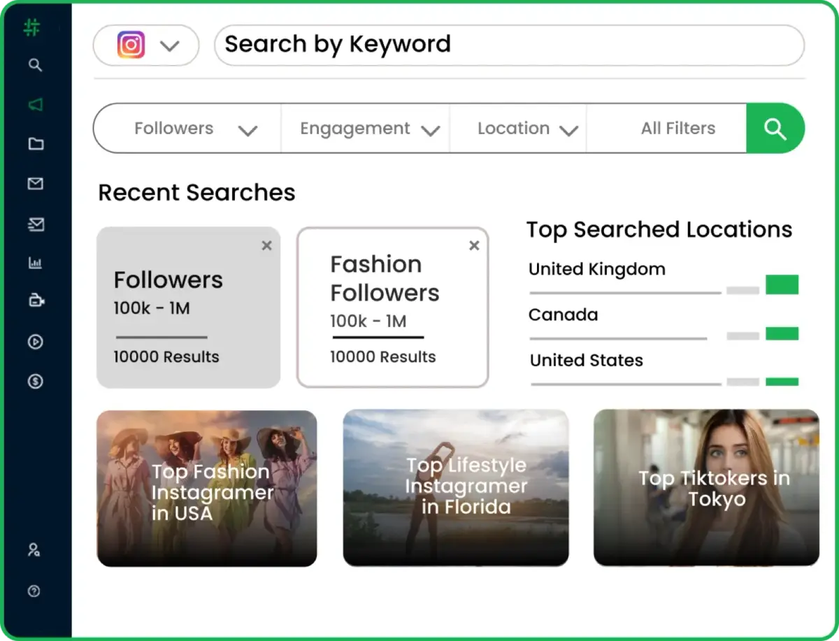 Heepsy search tool