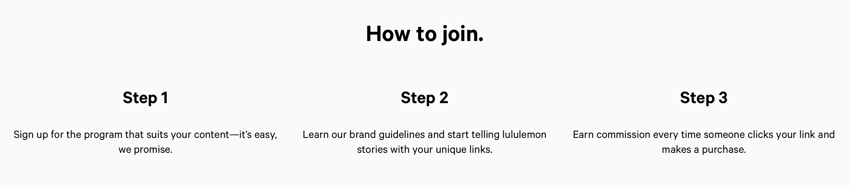 lululemon application