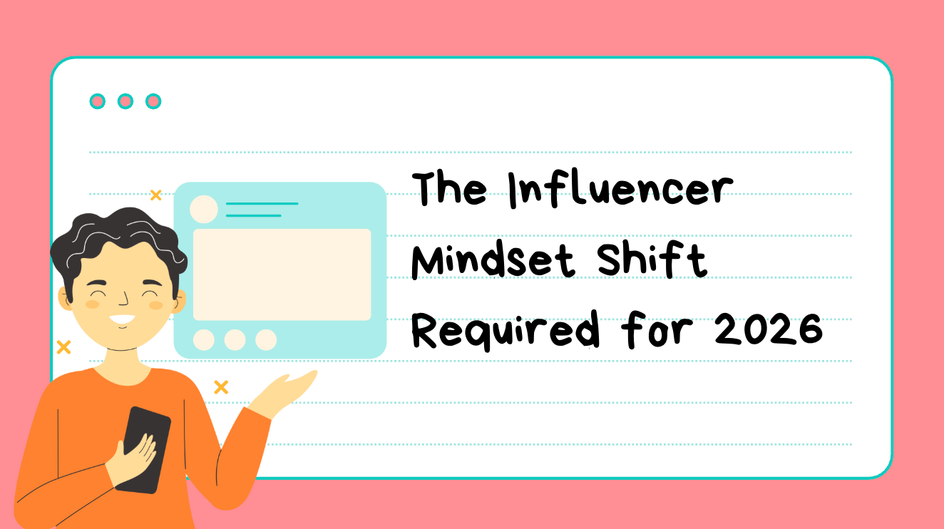 The Influencer mindset shift Social Cat