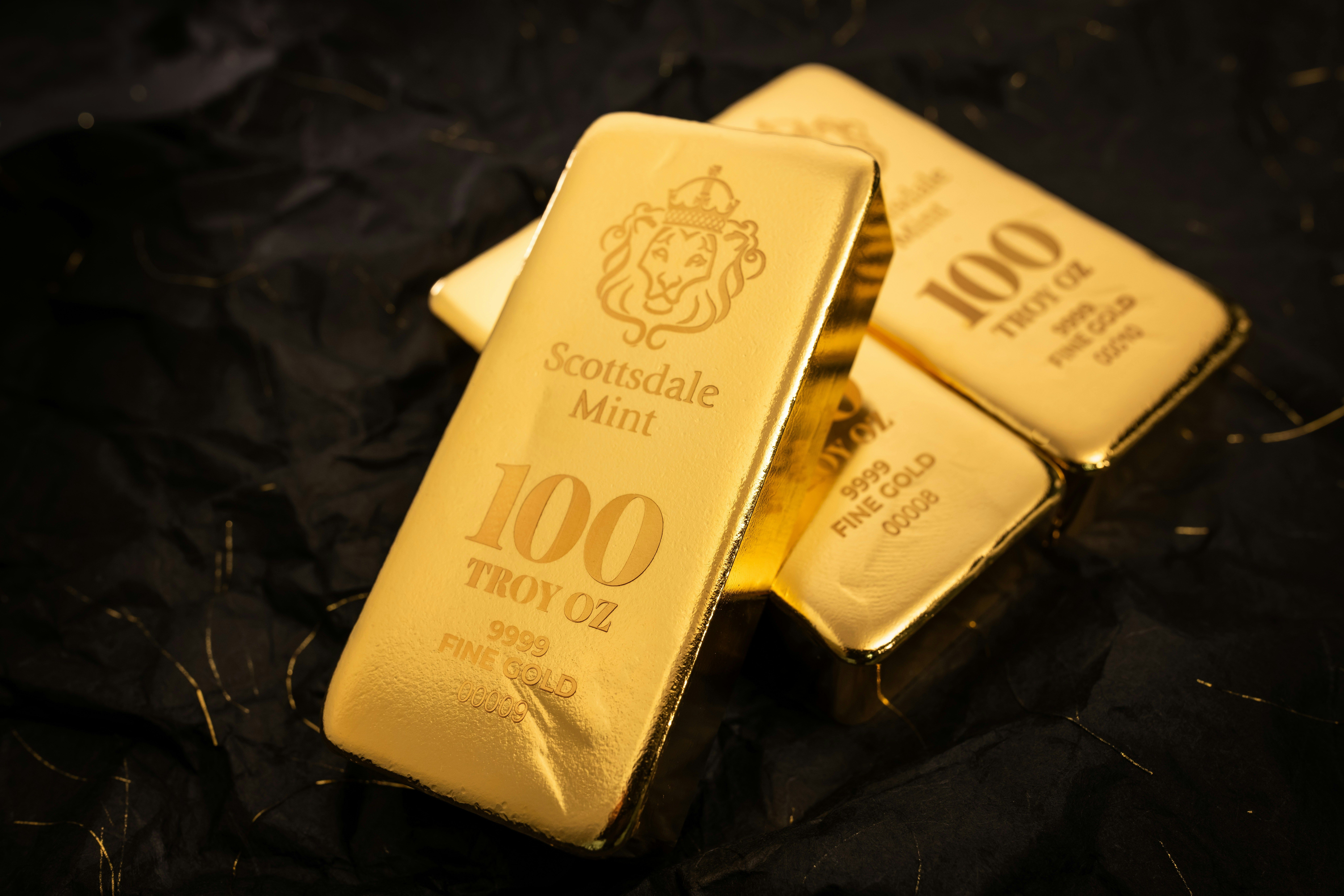 Gold bars
