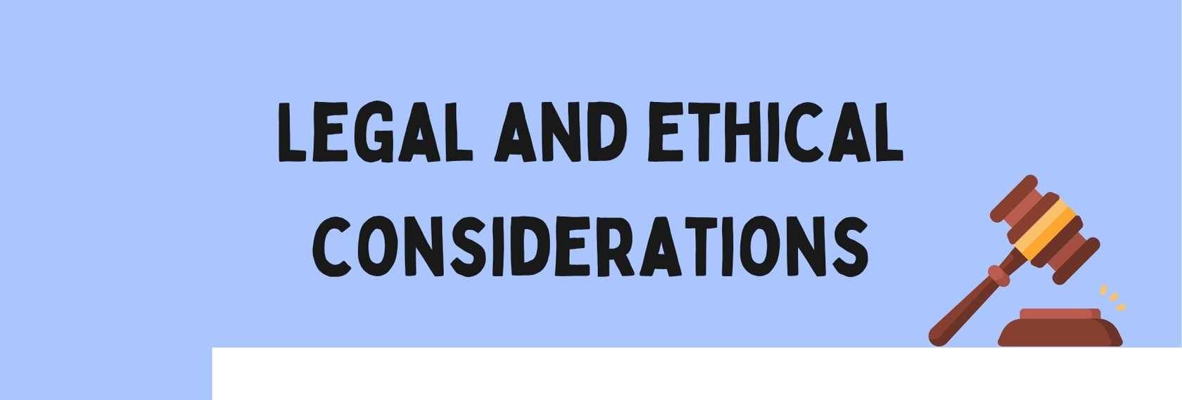 Laws and ethics