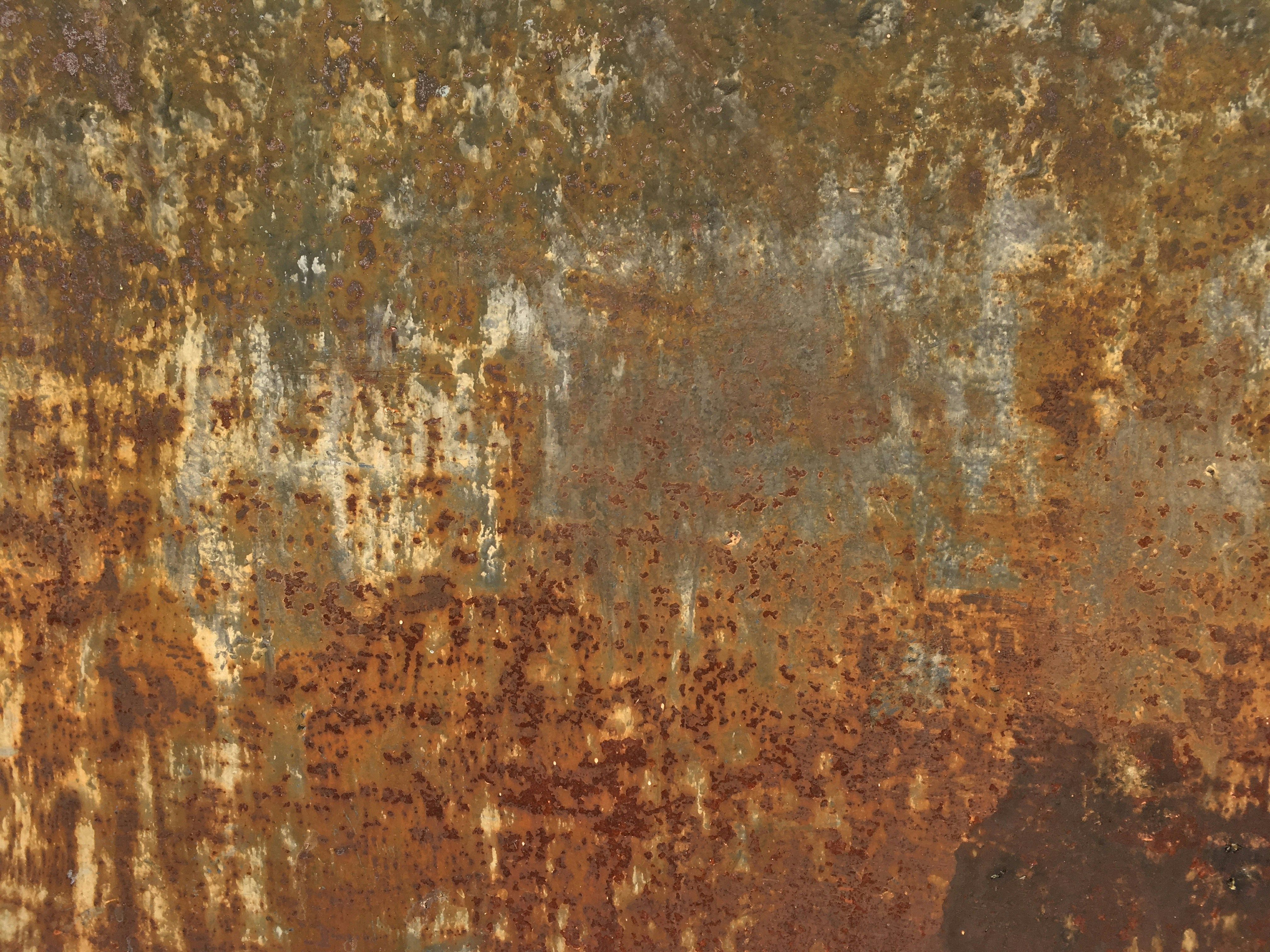 rusted metal