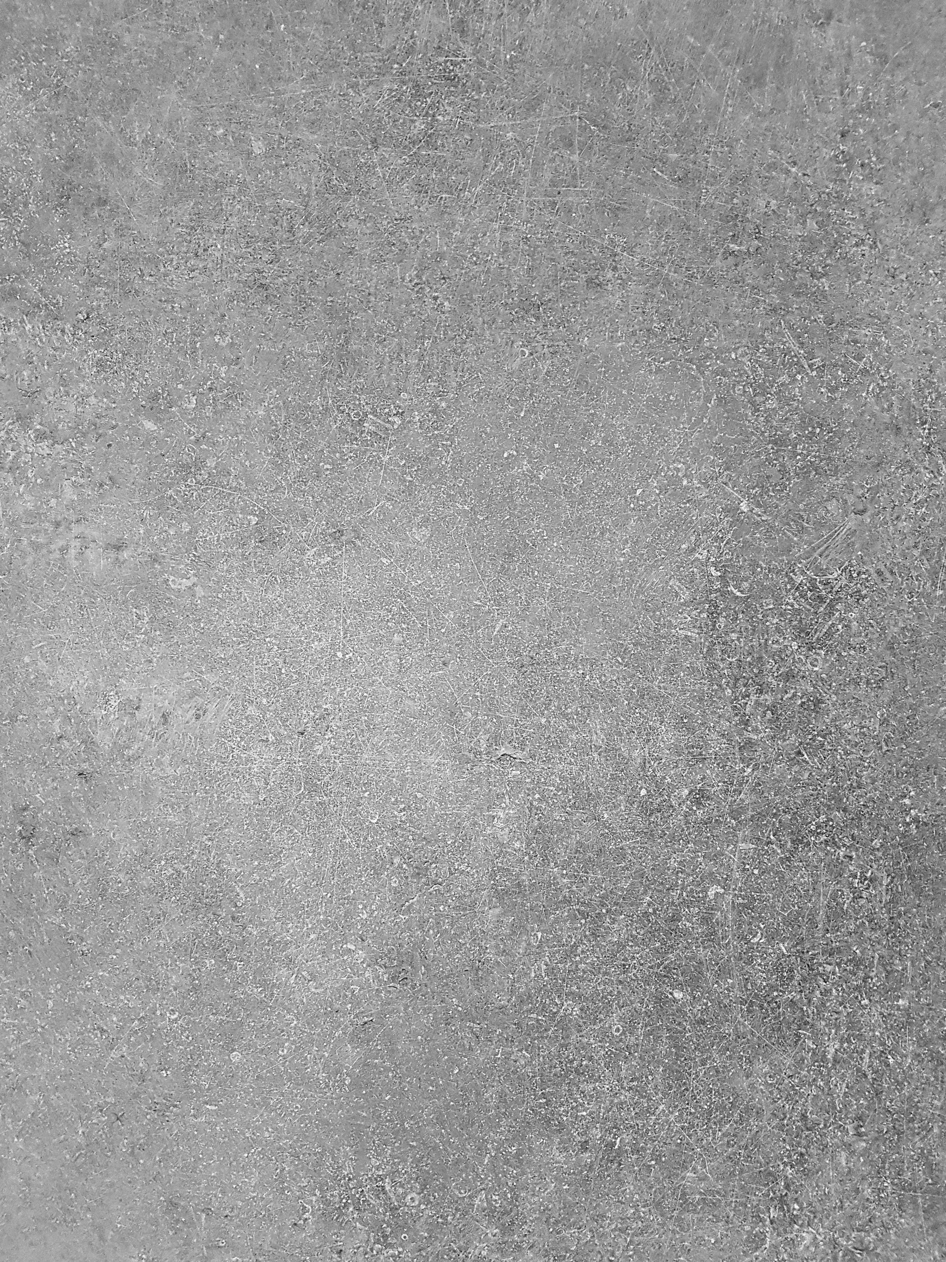 Scratched metal