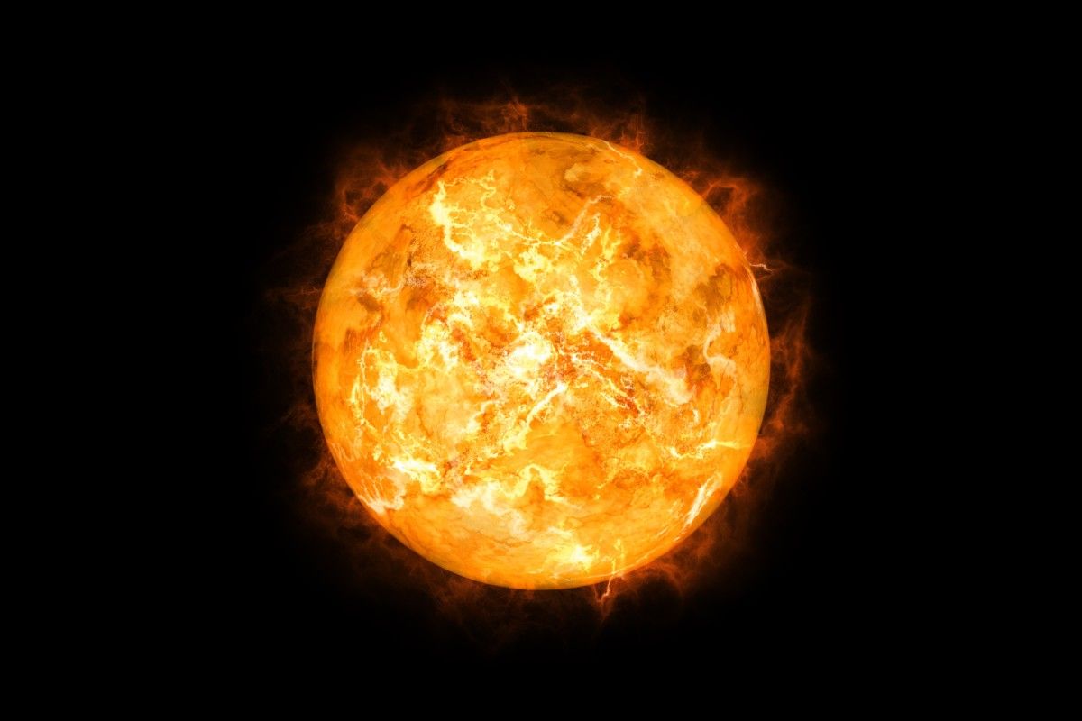 Background sun