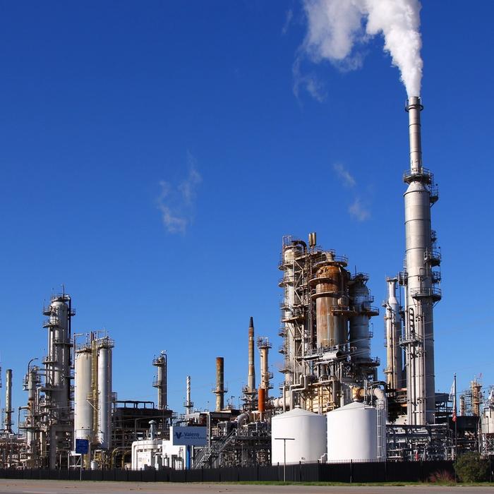 A Valero Energy oil refinery in Three Rivers, Texas.