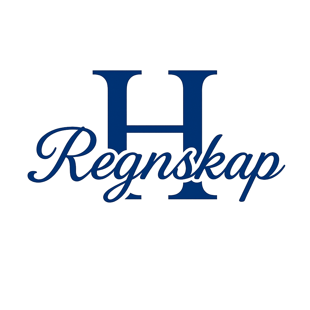 H Regnskap AS logo