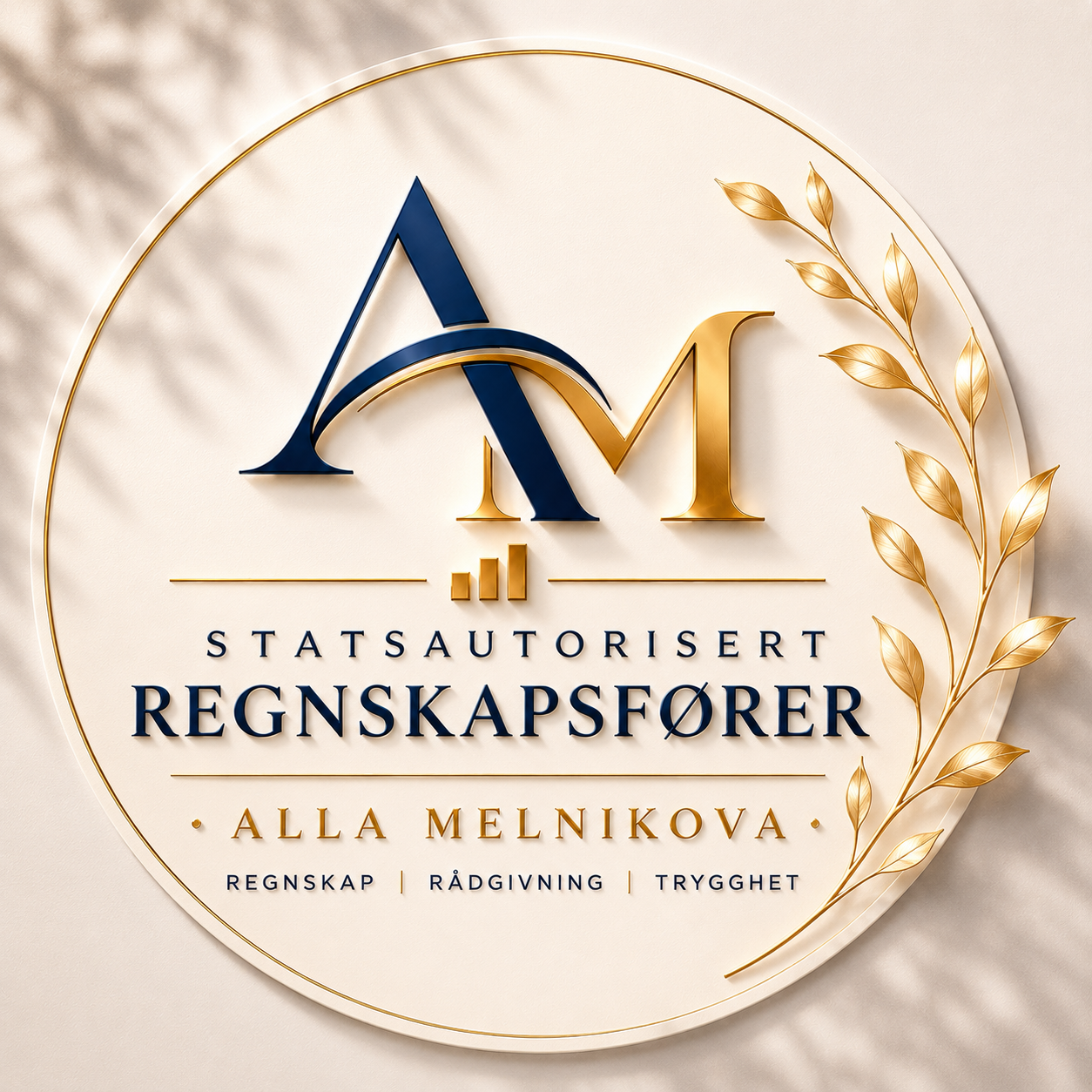 Statsautorisert Regnskapsfører Alla Melnikova logo