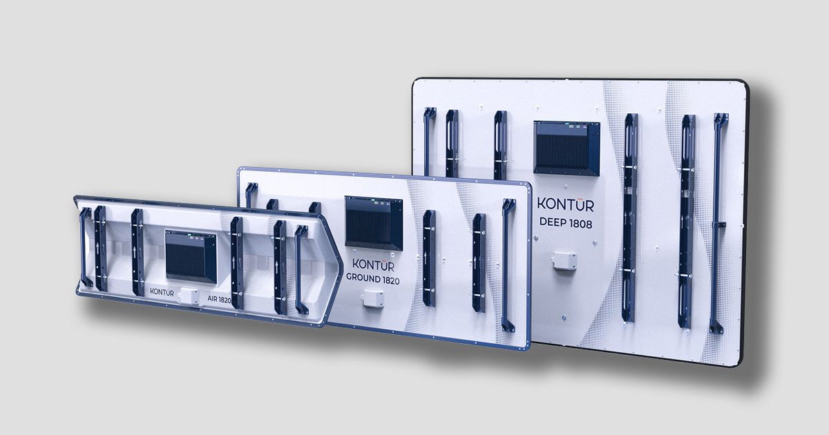 3D GPR multi-channel array sensors