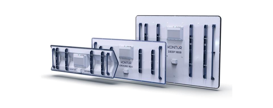3D GPR multi-channel array sensors