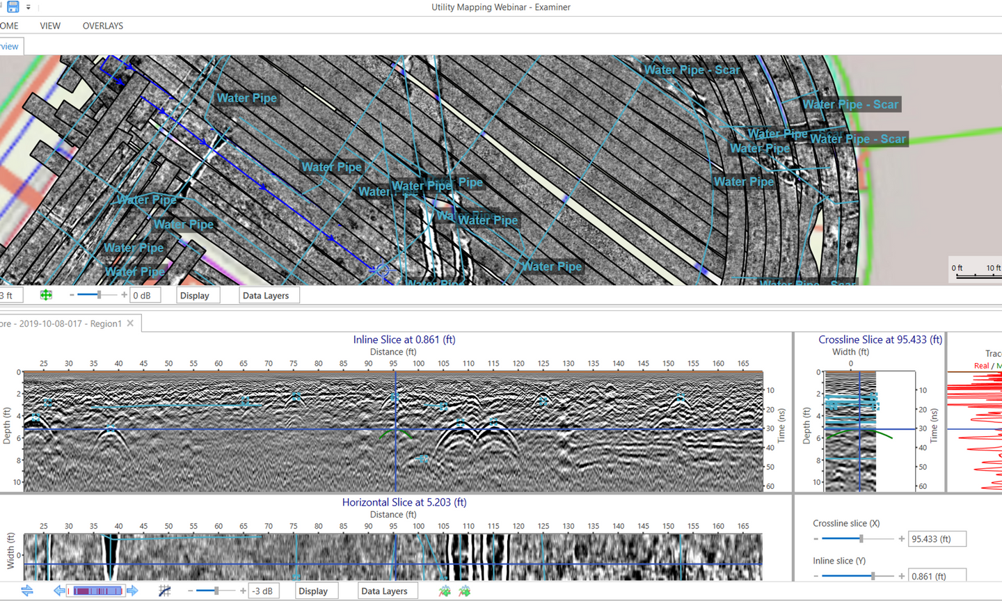 Simple Utility Mapping Software Kontur GPR systems for Utility mapping