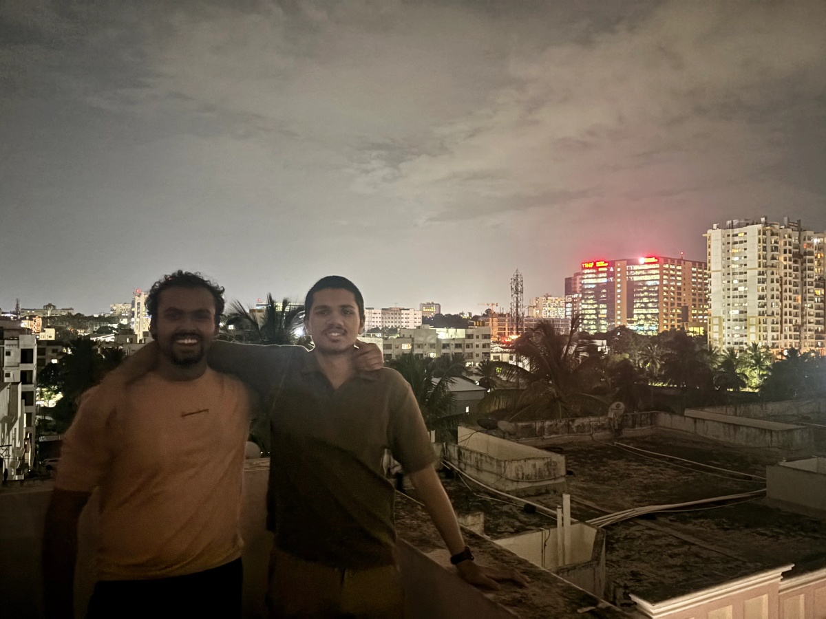 for big brain energy, we go to the terrace