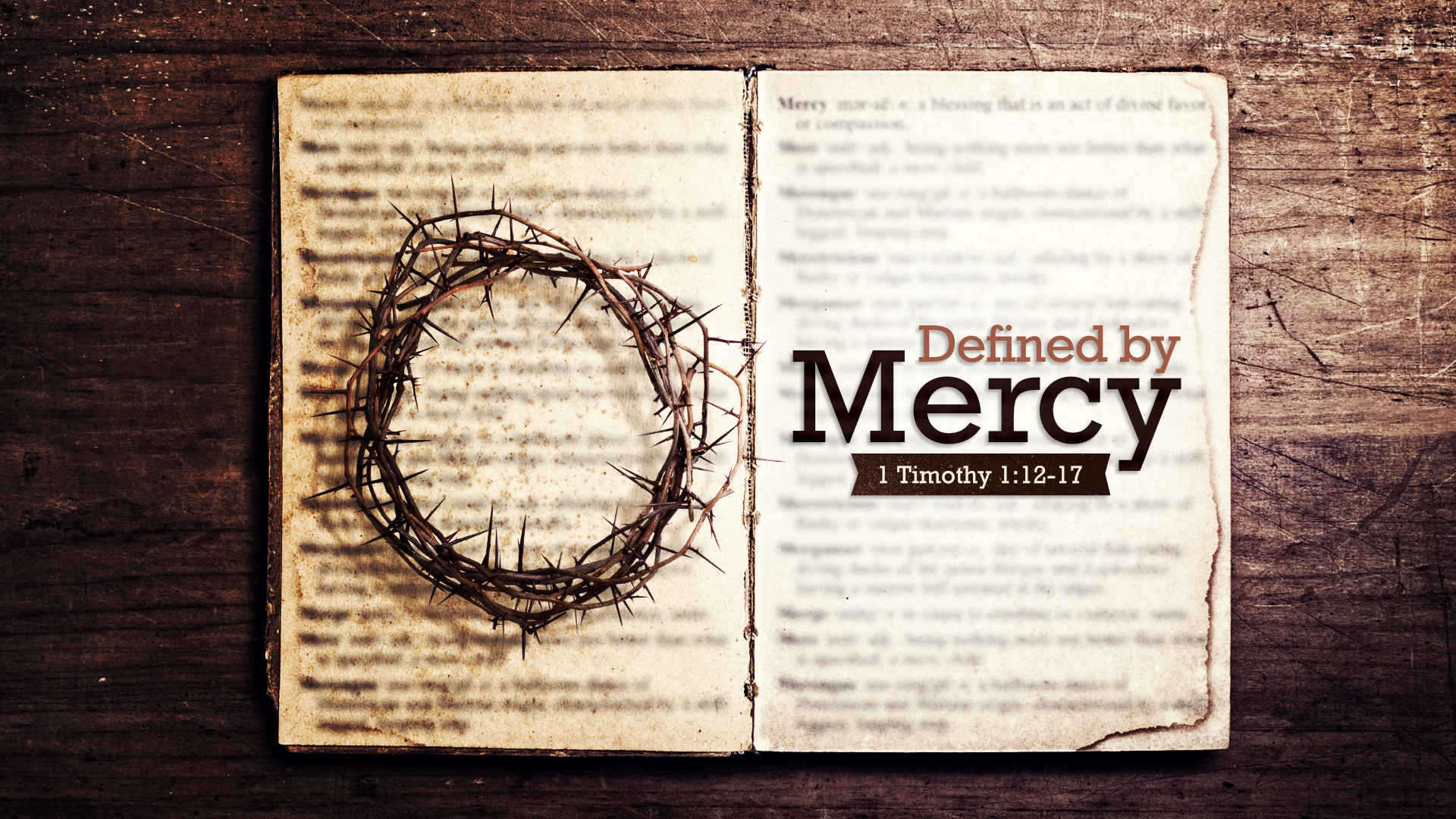 Defined by Mercy