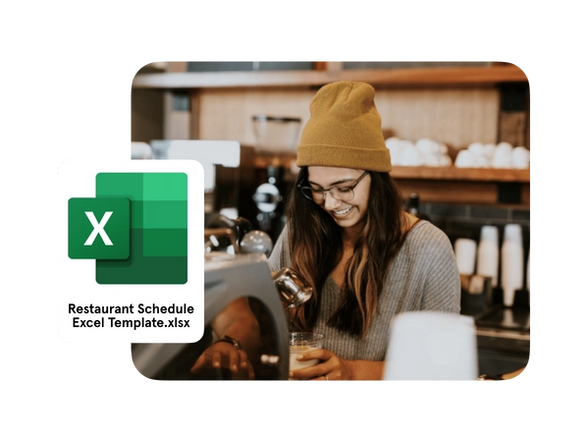 Restaurant Schedule Excel Template Download