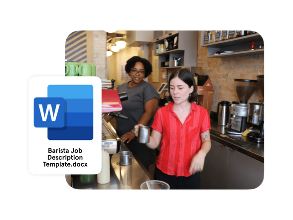 Restaurant Barista Job Description Template