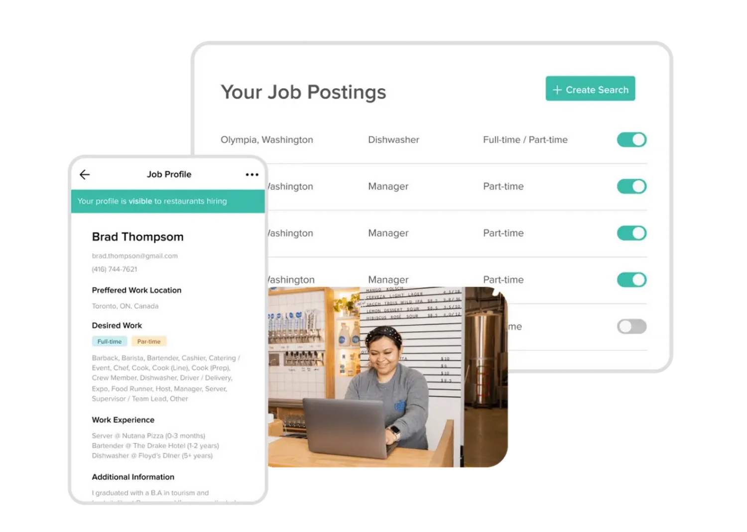 Find the right candidates with job posting and hiring software.
