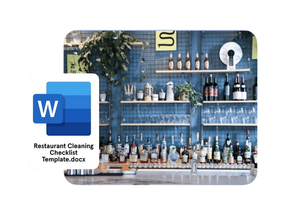 Restaurant Cleaning Checklist Template