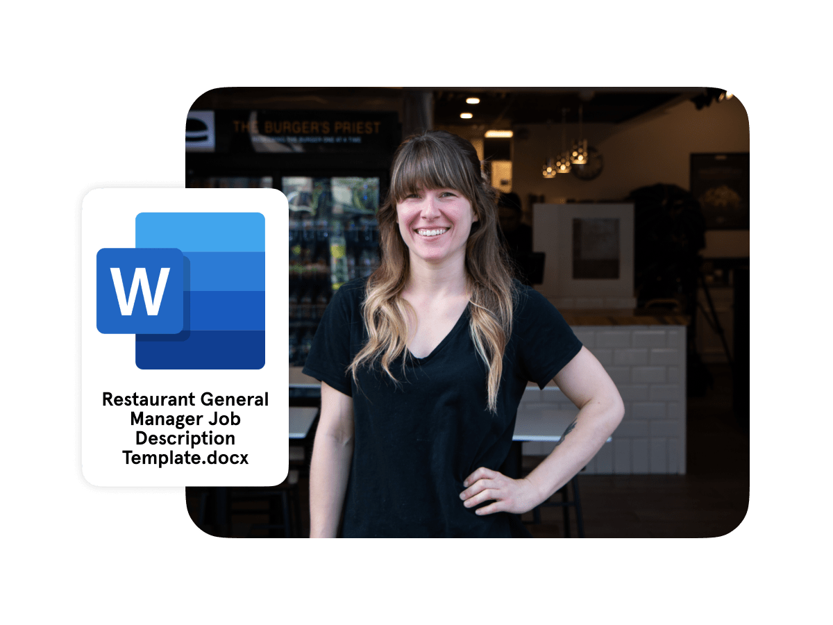 Restaurant General Manager Job Description Template