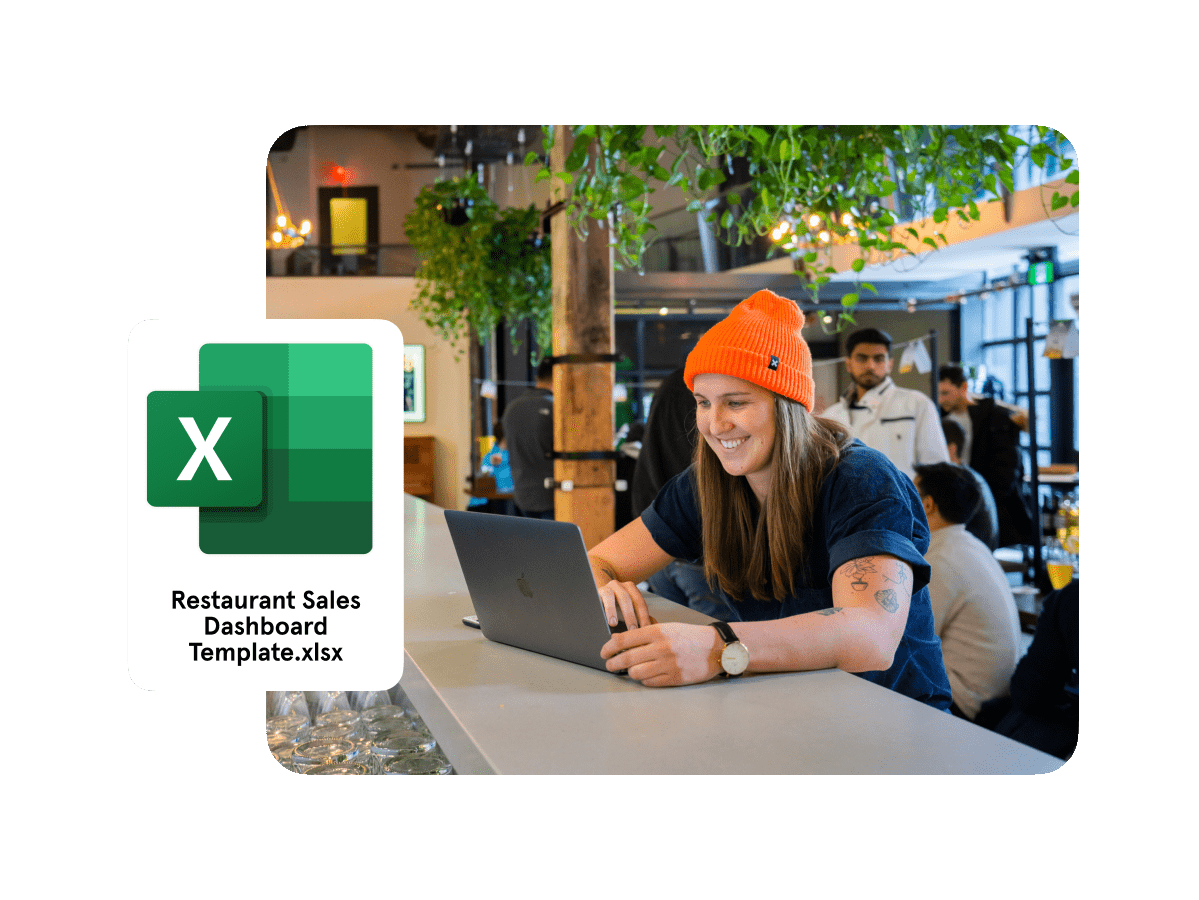 Restaurant Sales Dashboard Template