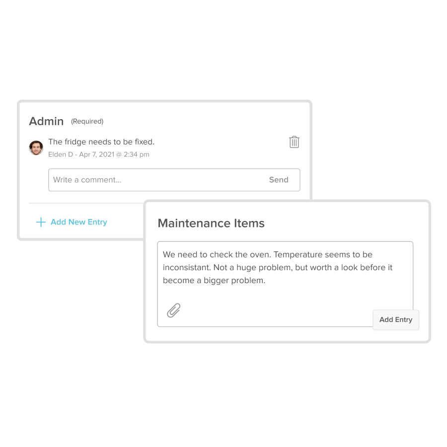 Team communication notes for management on 7shifts.
