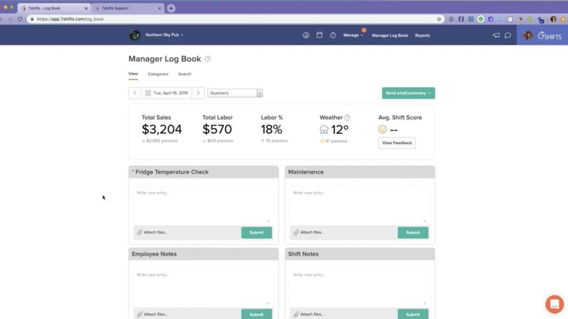 Manager Log Book video thumbnail