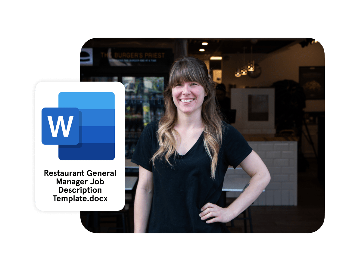 Restaurant General Manager Job Description Template