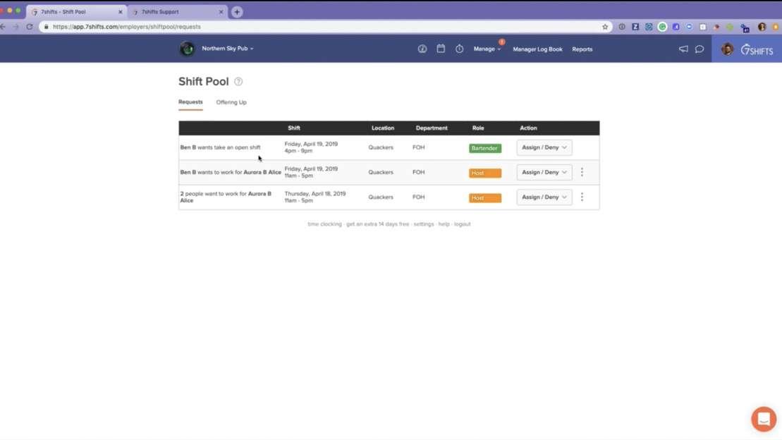 Manage Shift Pool video thumbnail