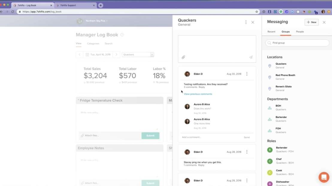 Messaging video thumbnail