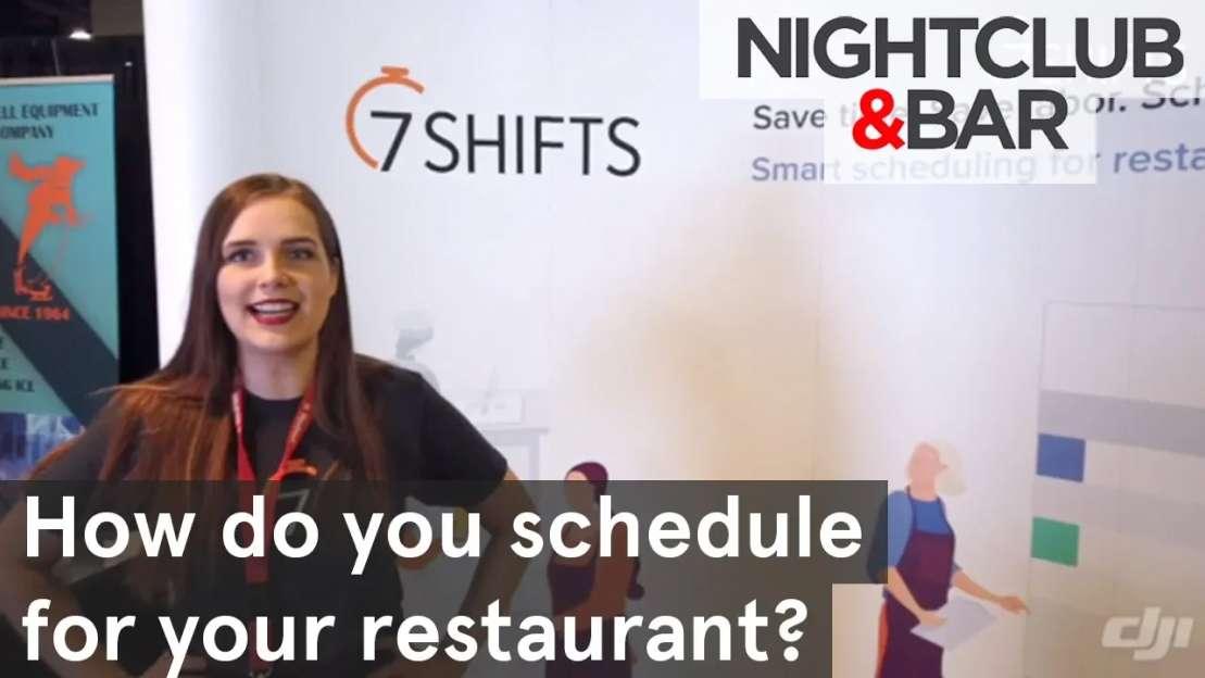 How do you schedule your restaurant? | Nightclub & Bar Show 2019 video thumbnail