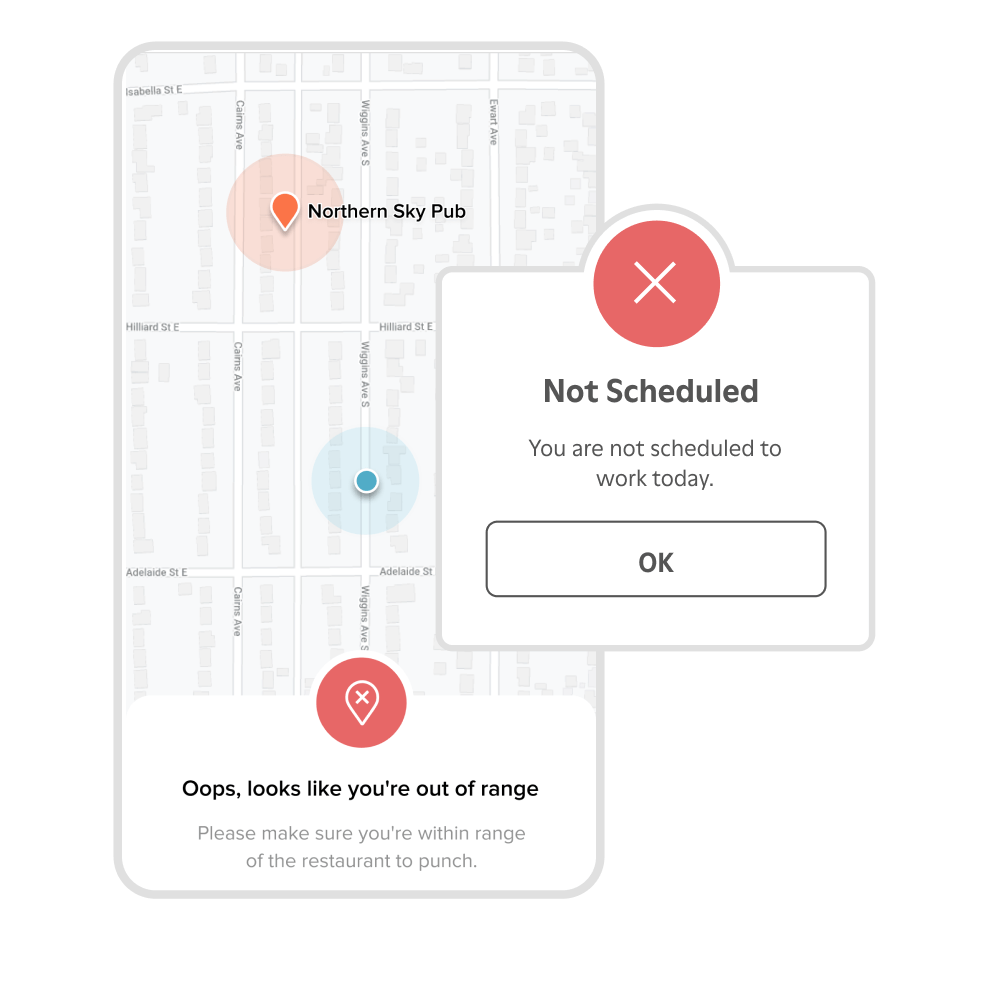 Geo-fencing and reminders on mobile for scheduling.