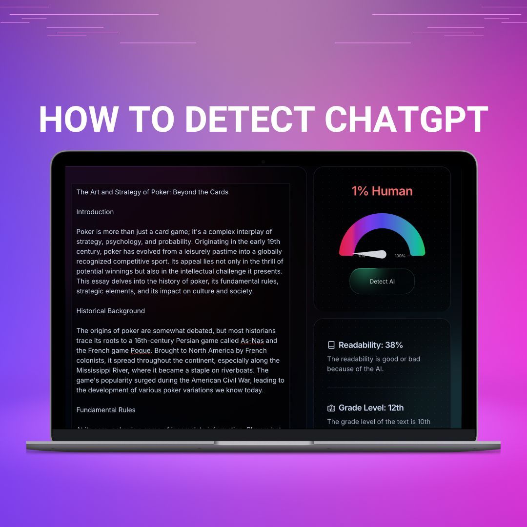 How to Detect ChatGPT | AI Detect