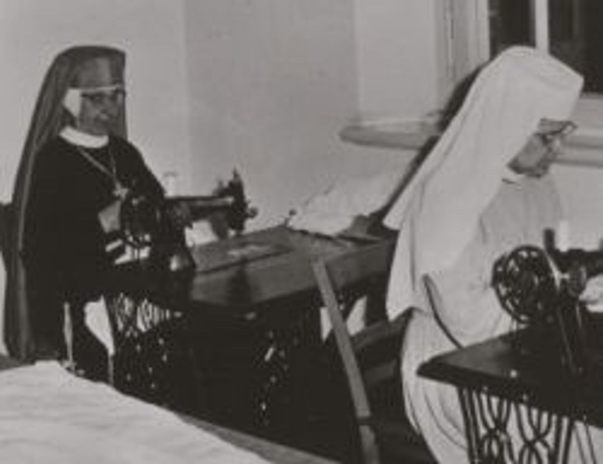Naaien van paramenten