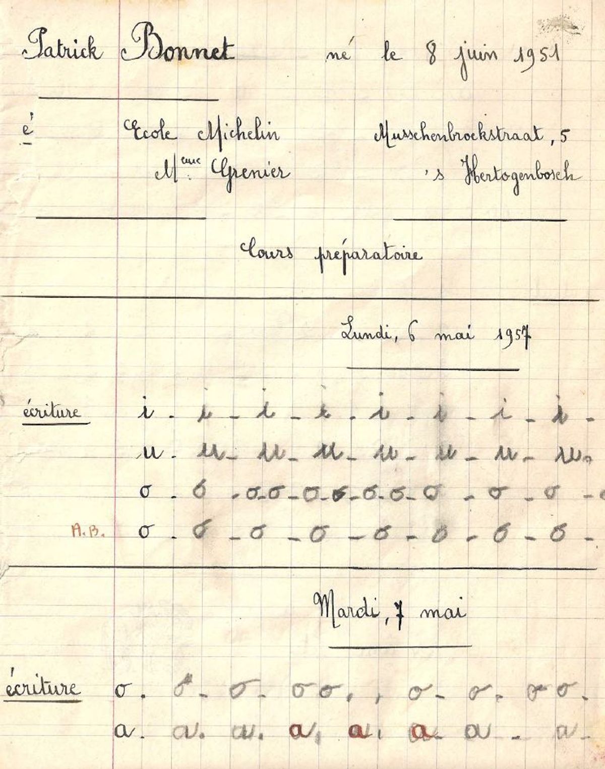uit het schrift van Patrick Bonnet