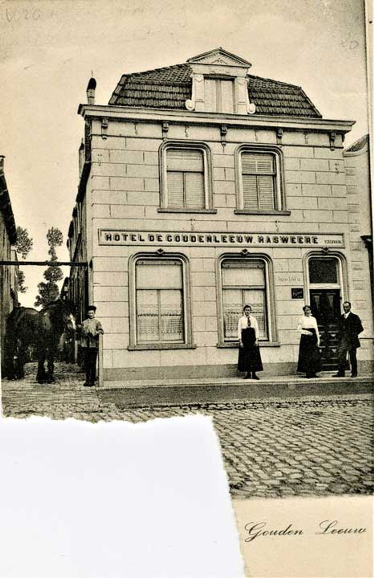 Prentbriefkaart aan Max Wolf Zakkenhandel, 1928
