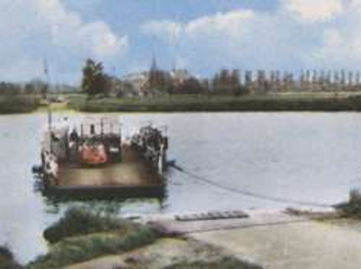 De veerpont in de jaren '60