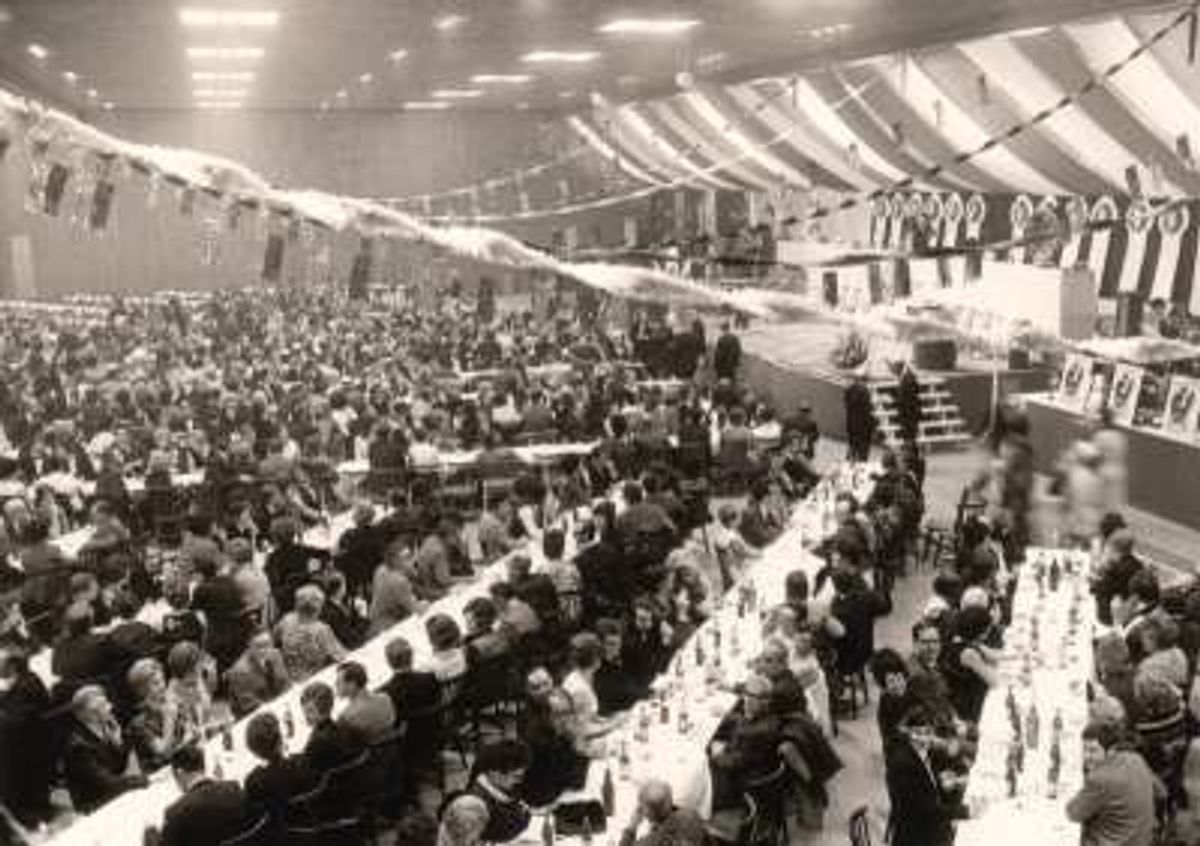 De eerste pronkzitting in de Maaslandhal, 1969