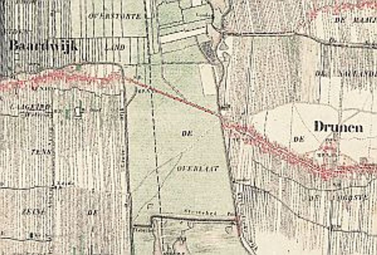 Detail van een kaart uit 1868. Klik voor een vegroting