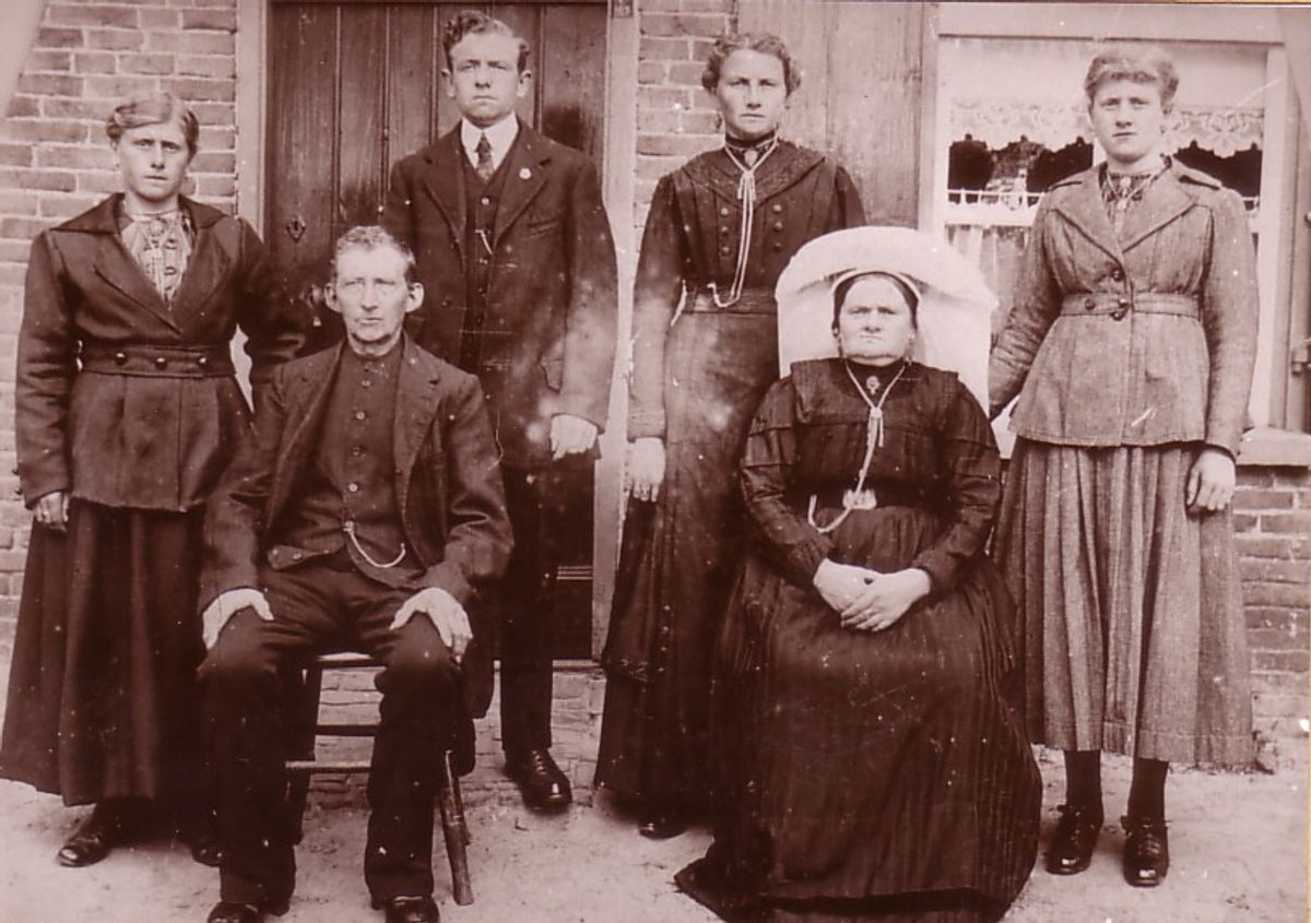 Wilhelmus Habraken, Maria Boudewijns en kinderen