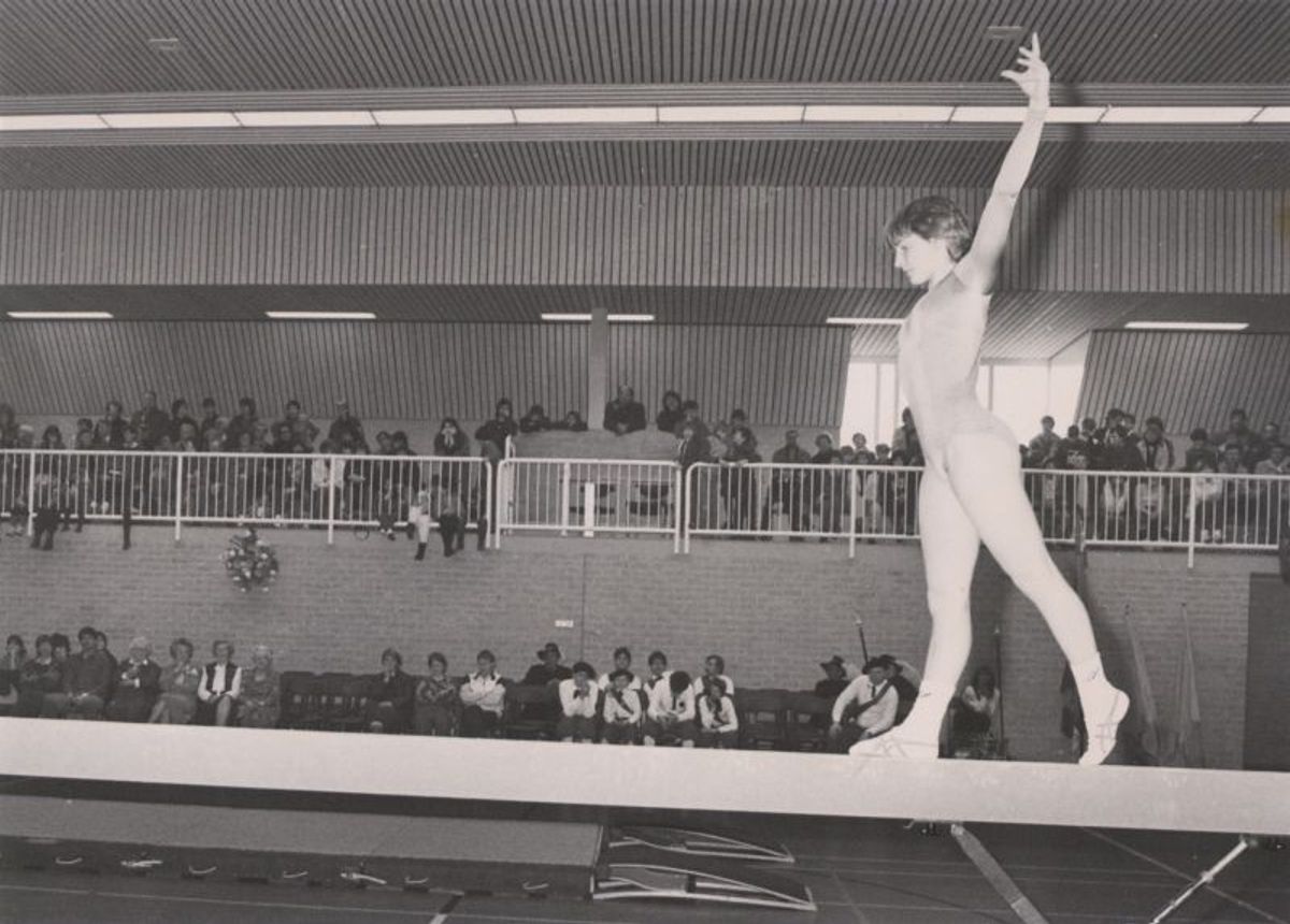 Sierlijke opening gymzaal