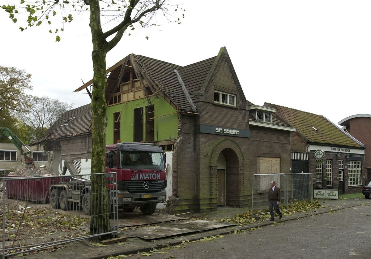 De sloop in 2011 (foto: Johan van Gurp, Stadarchief Breda JVG20011122010)