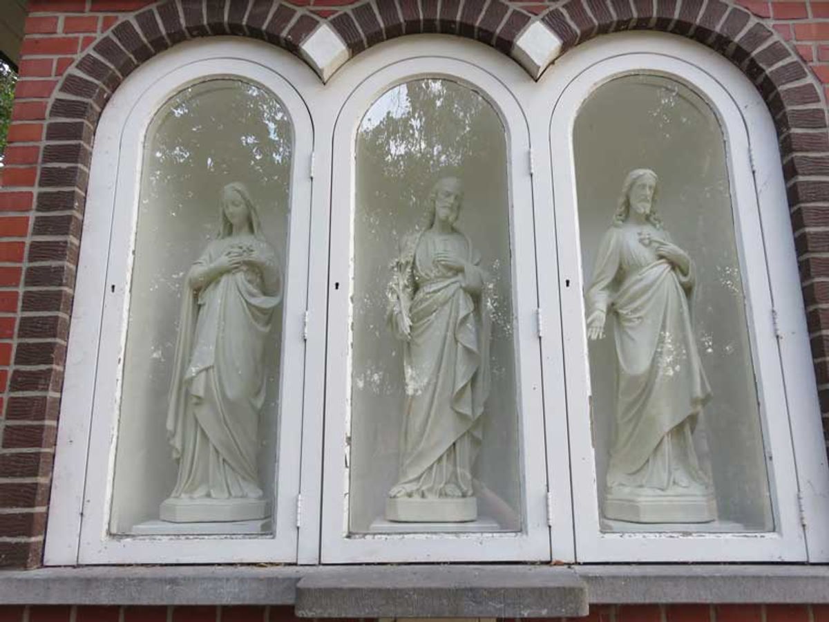 Beelden in het monument (foto: BHIC/ Frans van de Pol, 2018