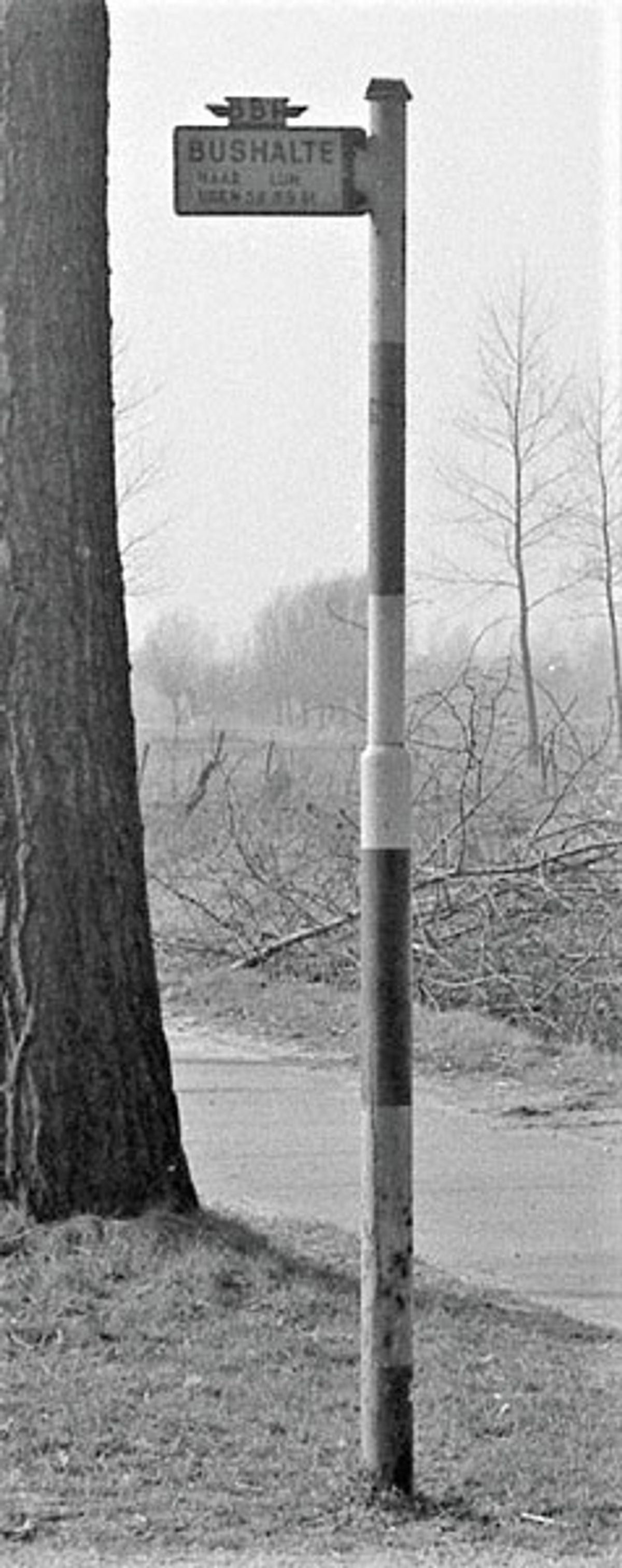 BBA-Bushalte bij café Rovers