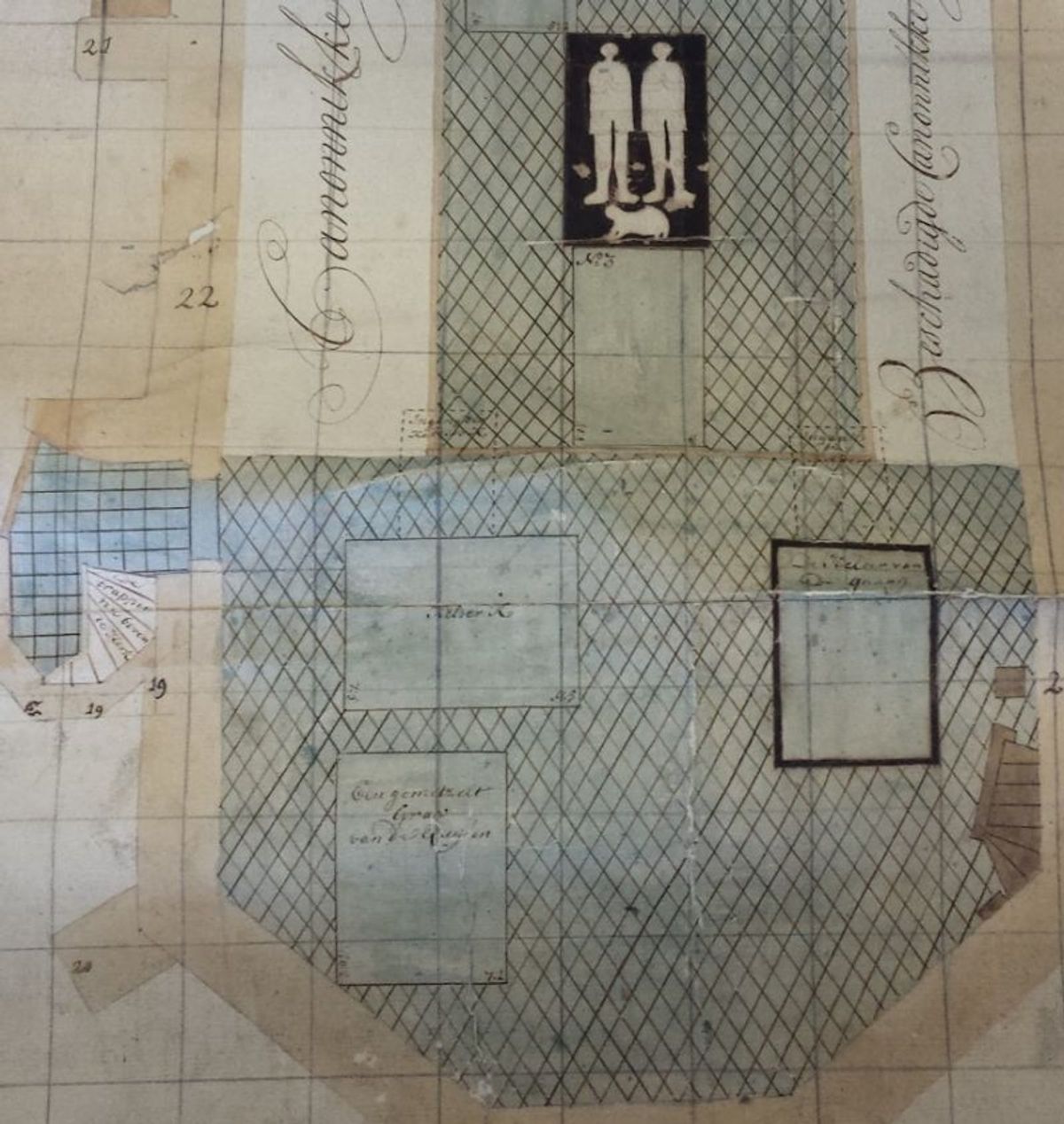plattegrond grafkelder