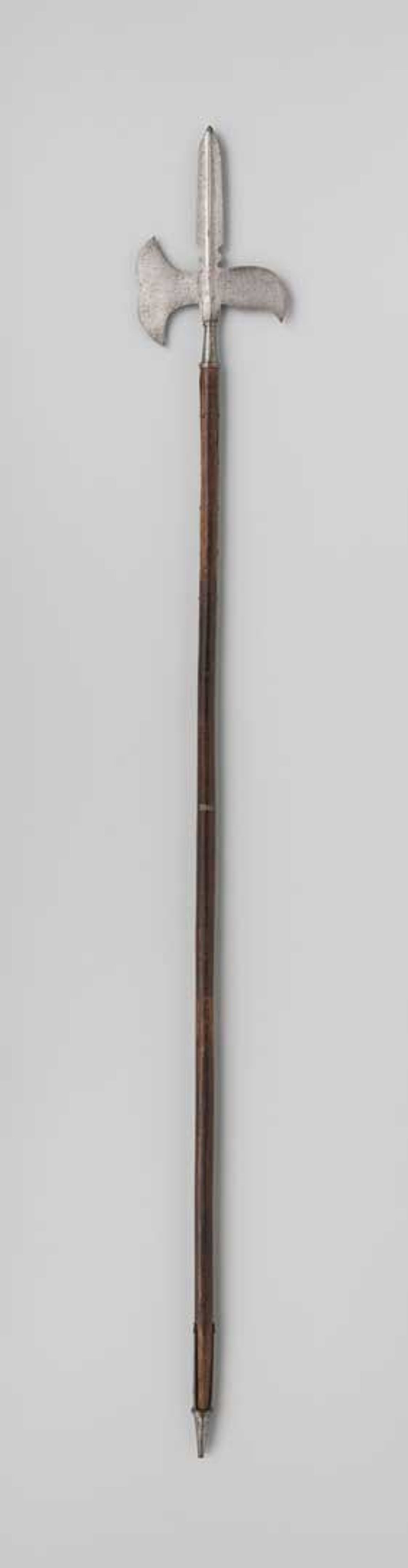 Hellebaard (Bron: Rijksmuseum, nr. NG-NM-9800. Publiek domein)